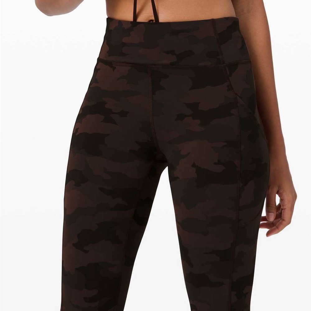 Lululemon Invigorate High Rise 25” Leggings 365 Heritage Camo